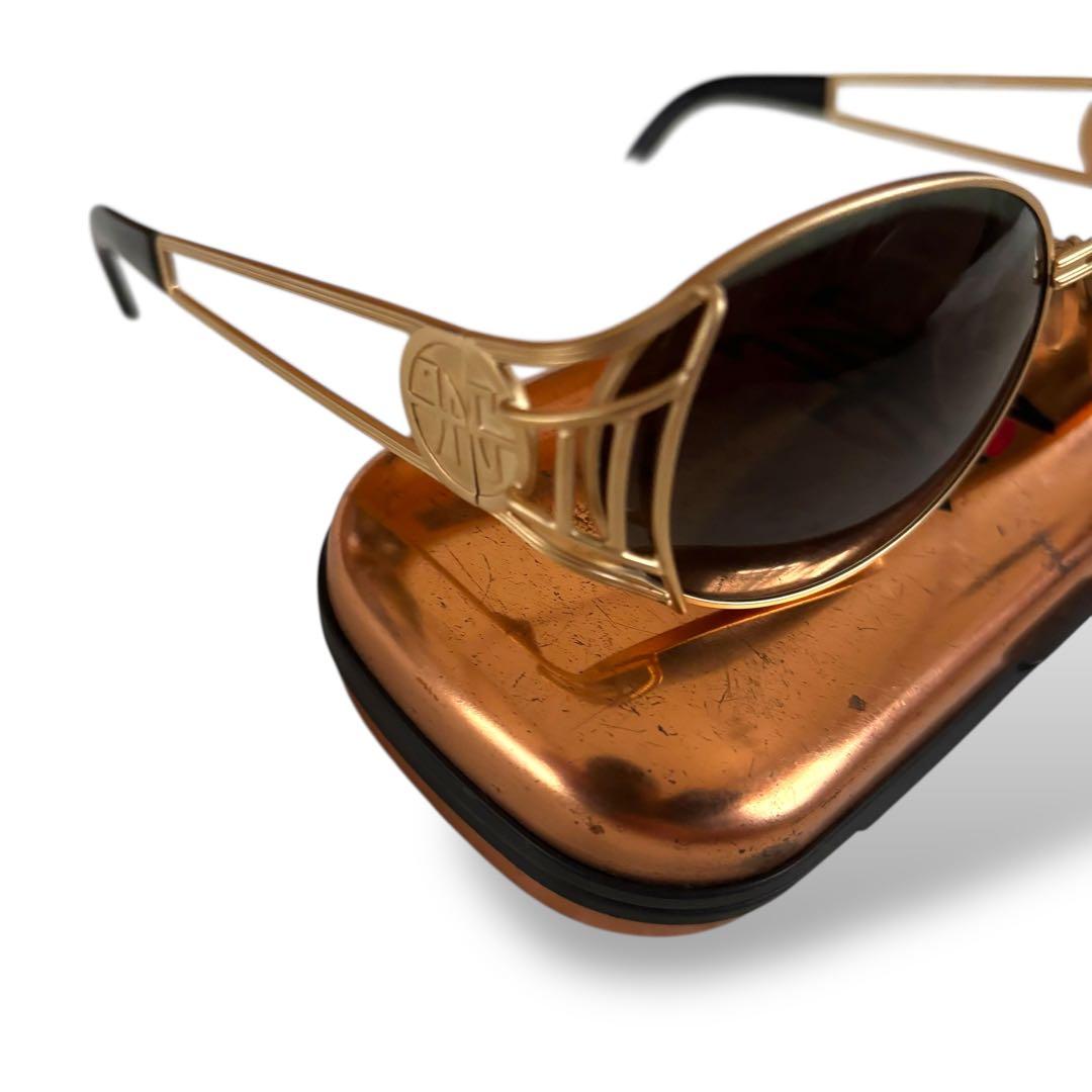 【希少】 jean paul gaultier ゴルチエサングラスゴールド