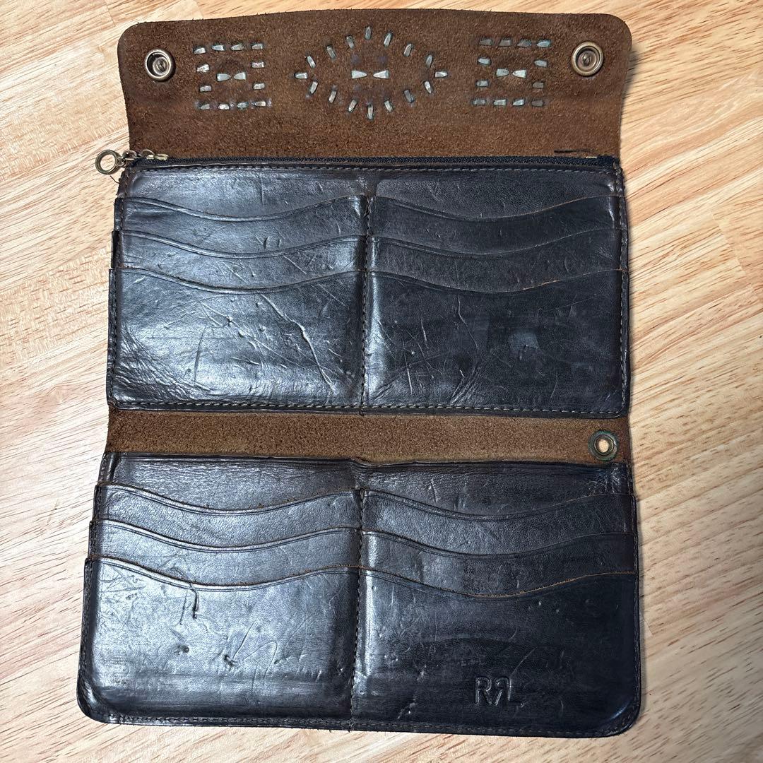 RRL レザー 財布 スタッズ付き 長財布 ！！