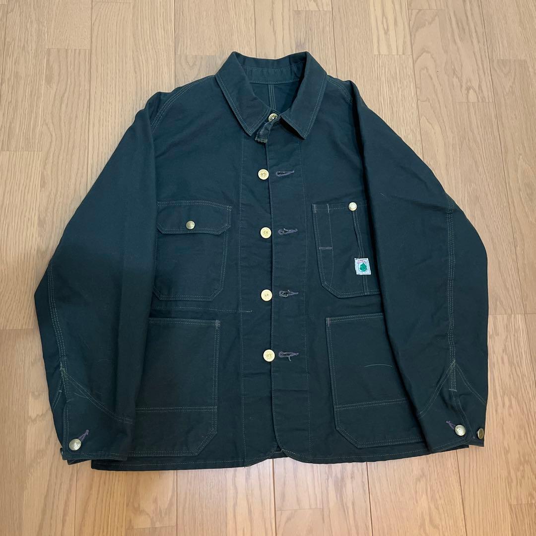 tcbジーンズ / catheadjacket GreenCanvasサイズ36