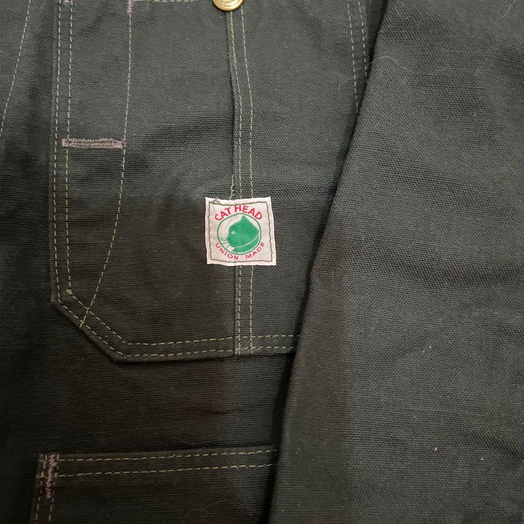 tcbジーンズ / catheadjacket GreenCanvasサイズ36
