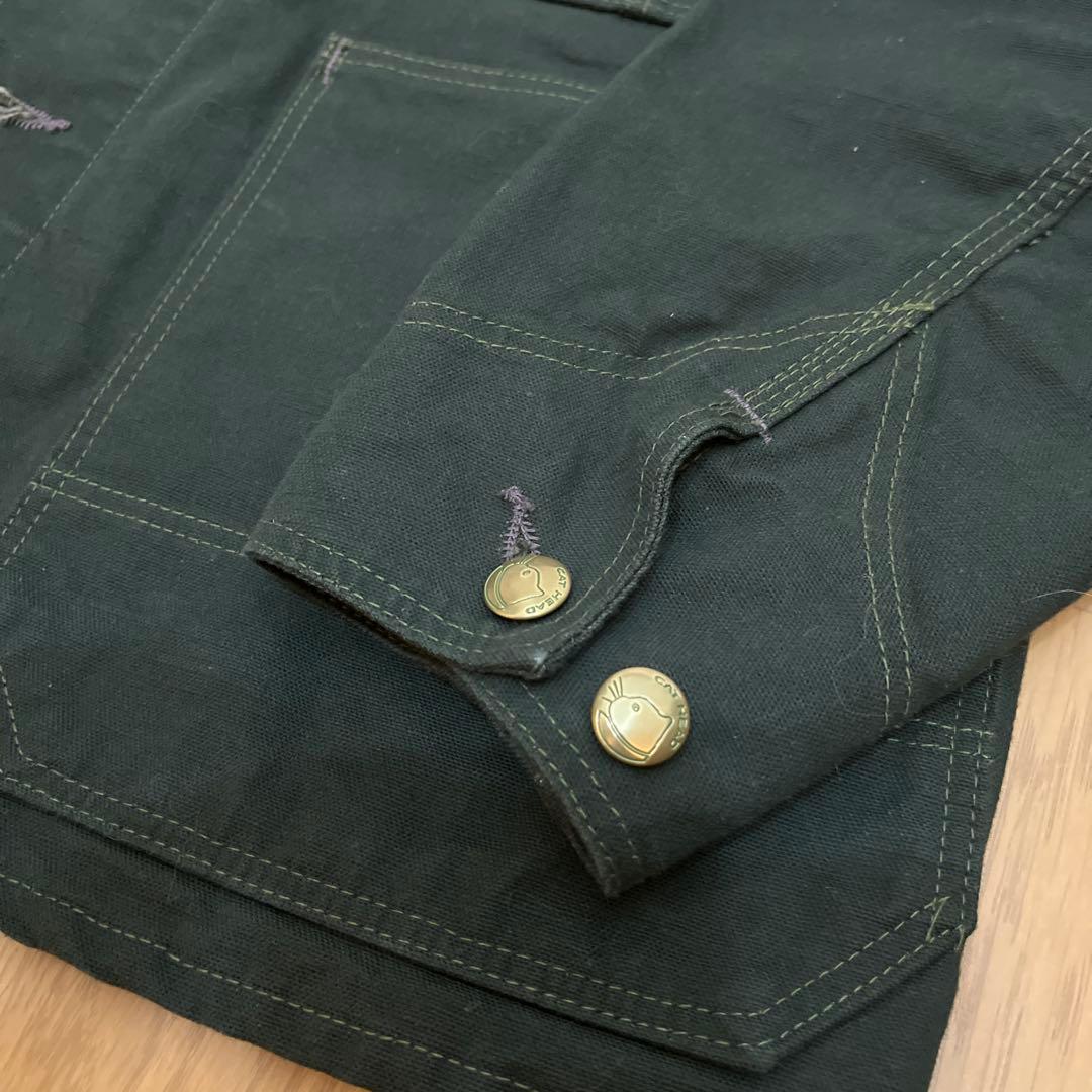 tcbジーンズ / catheadjacket GreenCanvasサイズ36