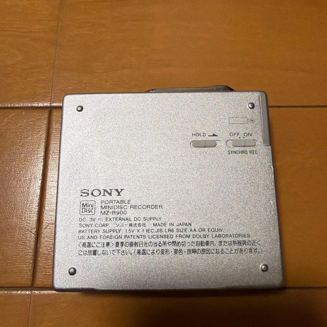 SONY ポータブルMDプレーヤー MZ-R900