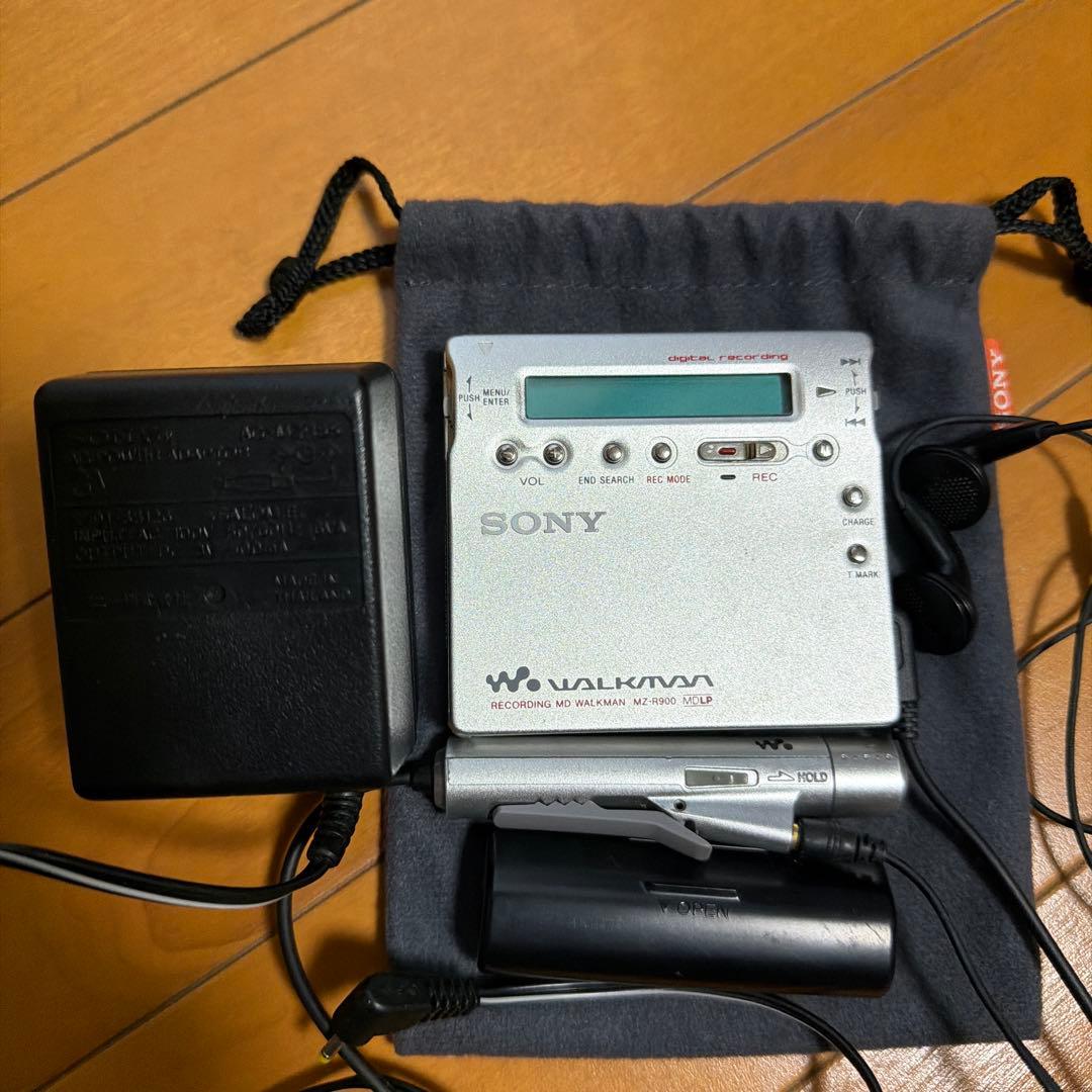 SONY ポータブルMDプレーヤー MZ-R900