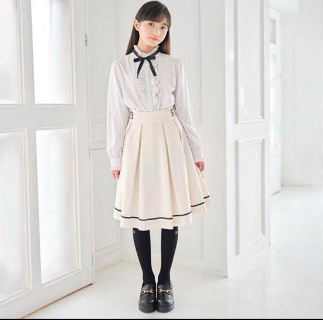 メゾピアノジュニア卒服セーラーショートジャケットセレモニースーツ１６０L美品