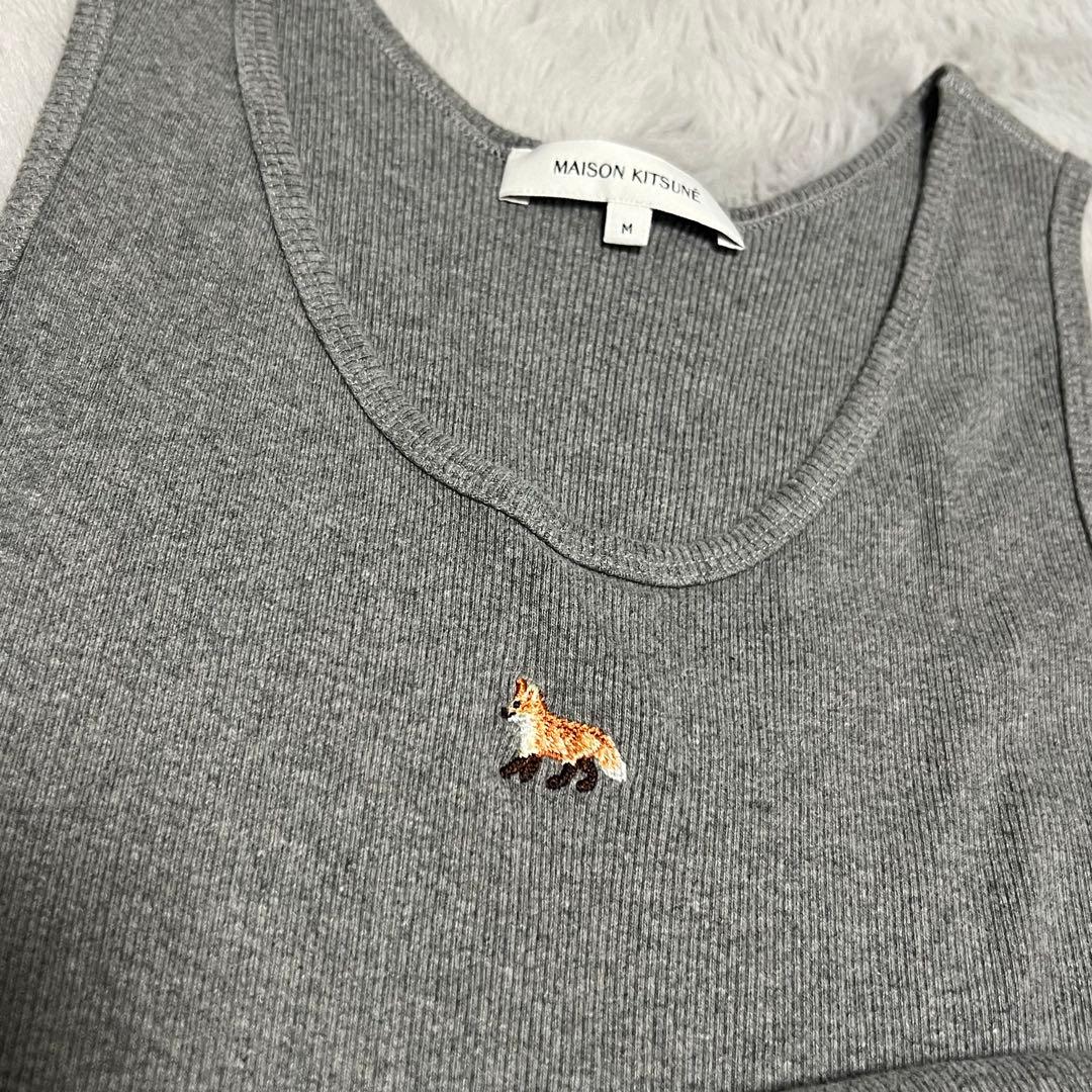 正規品 MAISON KITSUNE メゾンキツネ ノースリーブワンピース M