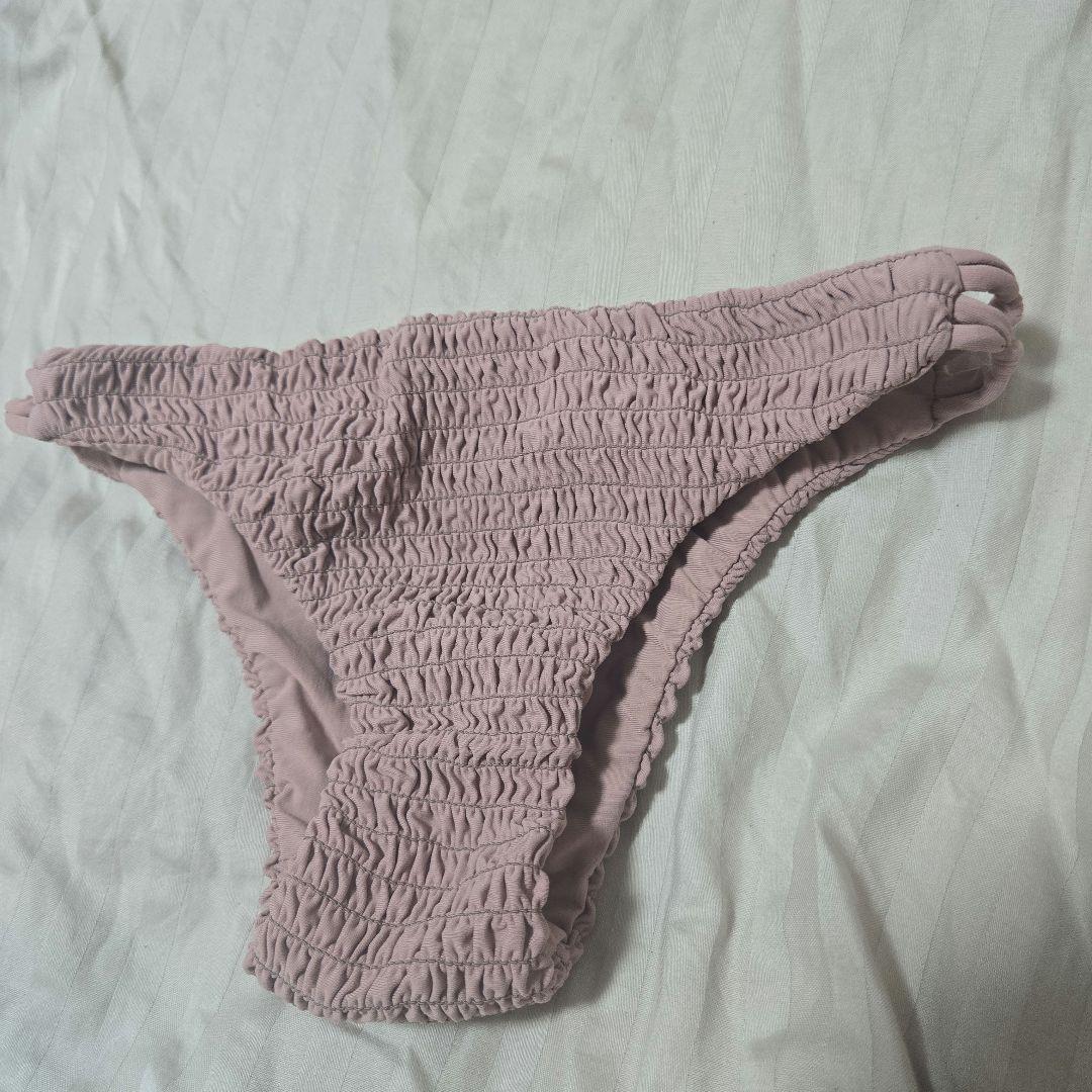 room306 CONTEMPORARY ビキニ 水着 シャーリング ピンク