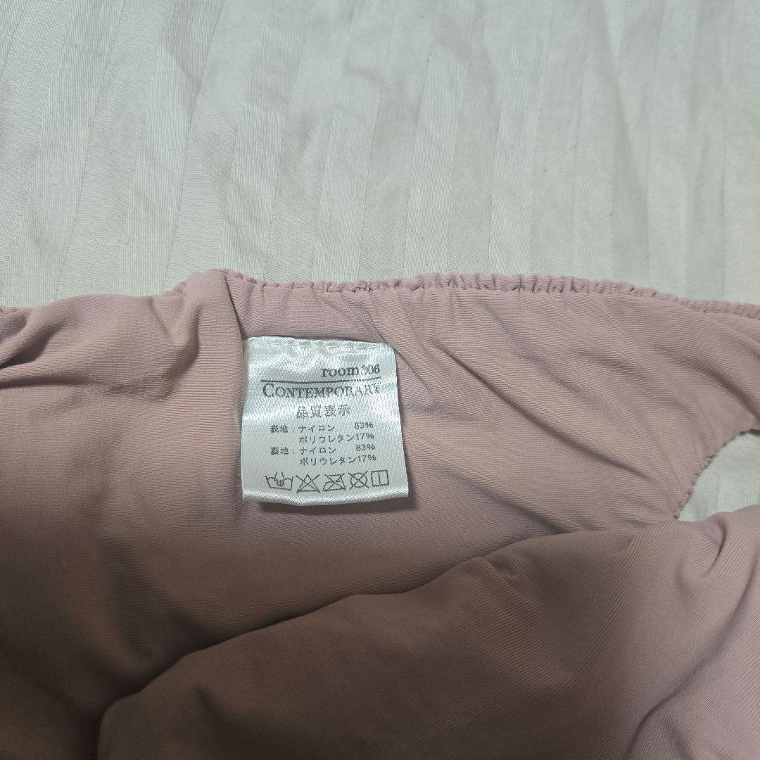 room306 CONTEMPORARY ビキニ 水着 シャーリング ピンク