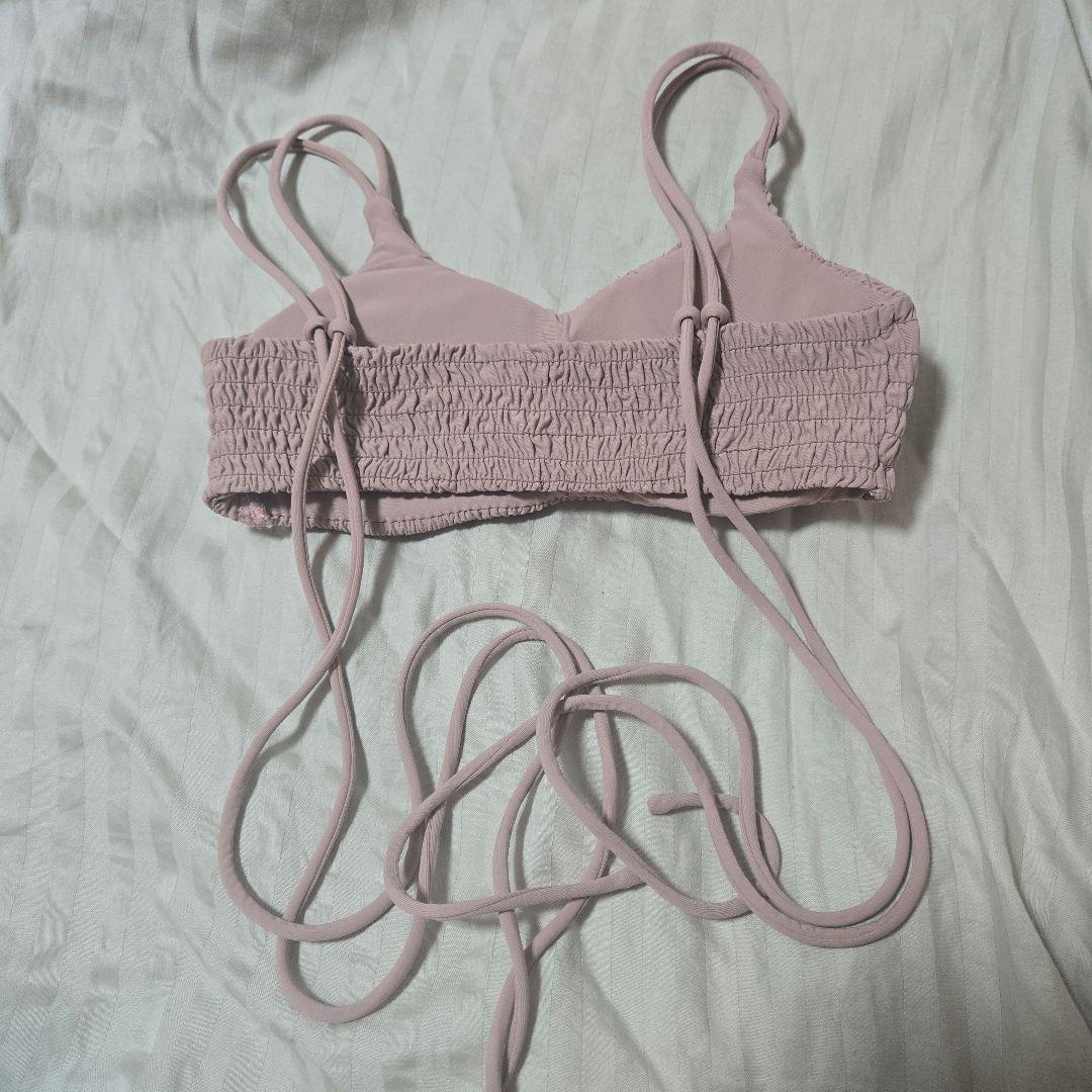 room306 CONTEMPORARY ビキニ 水着 シャーリング ピンク