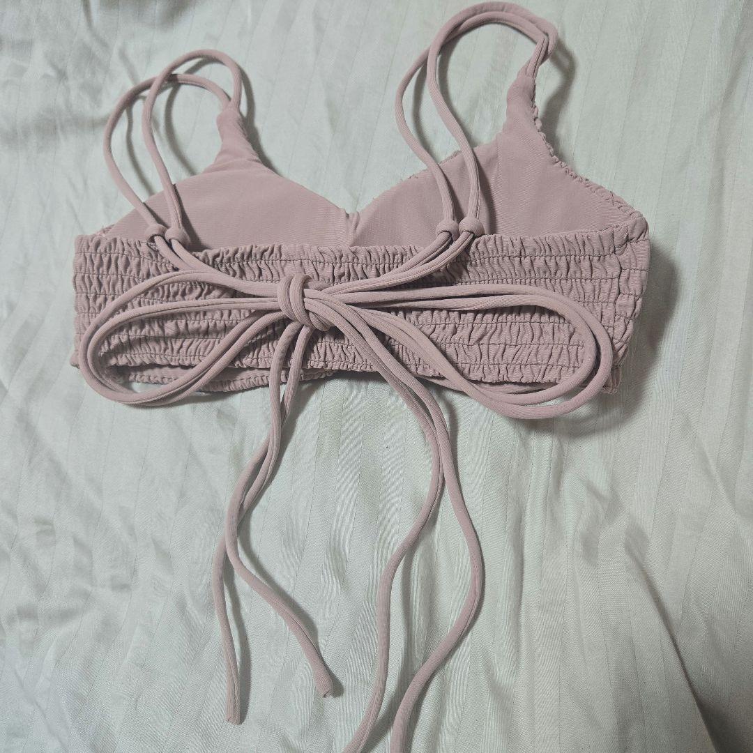 room306 CONTEMPORARY ビキニ 水着 シャーリング ピンク