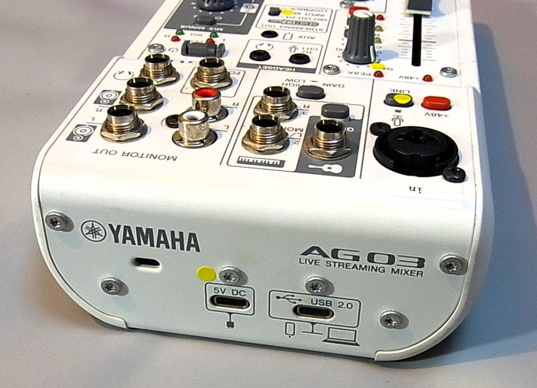 YAMAHA AG03 オーディオインターフェイス/中古美品