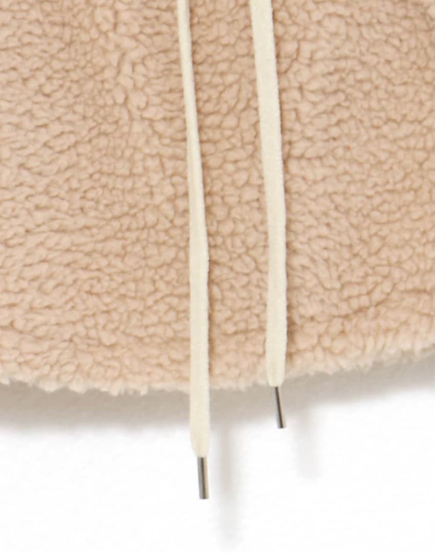 andmary Fluffy mini skirt ベージュ　アンドマリー