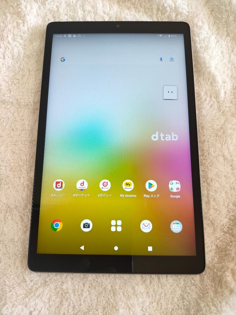 ドコモ dtab Compact d-42A SIMロック手続き済 1 492