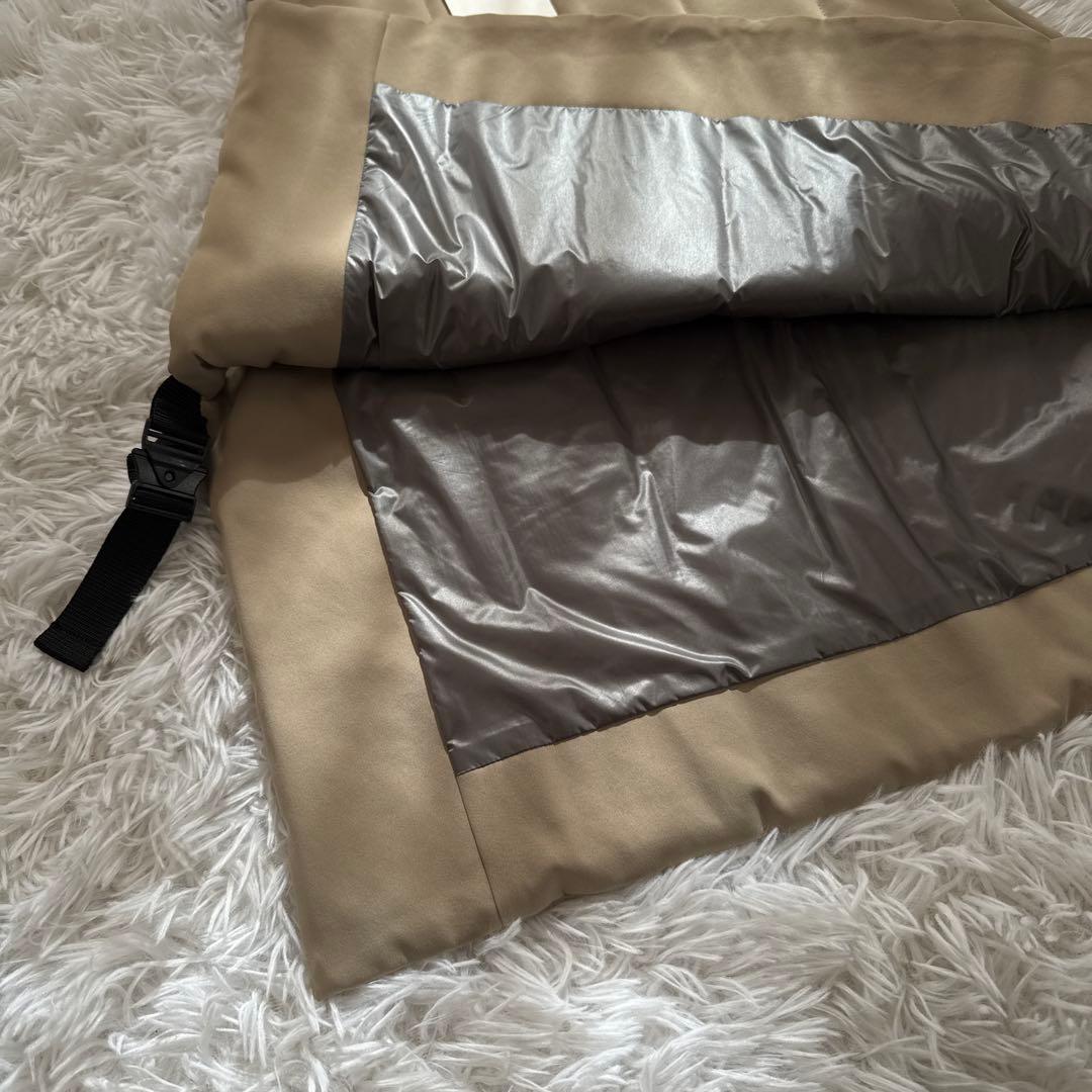 foof パディングベスト　キルティングベスト　ベージュ　M