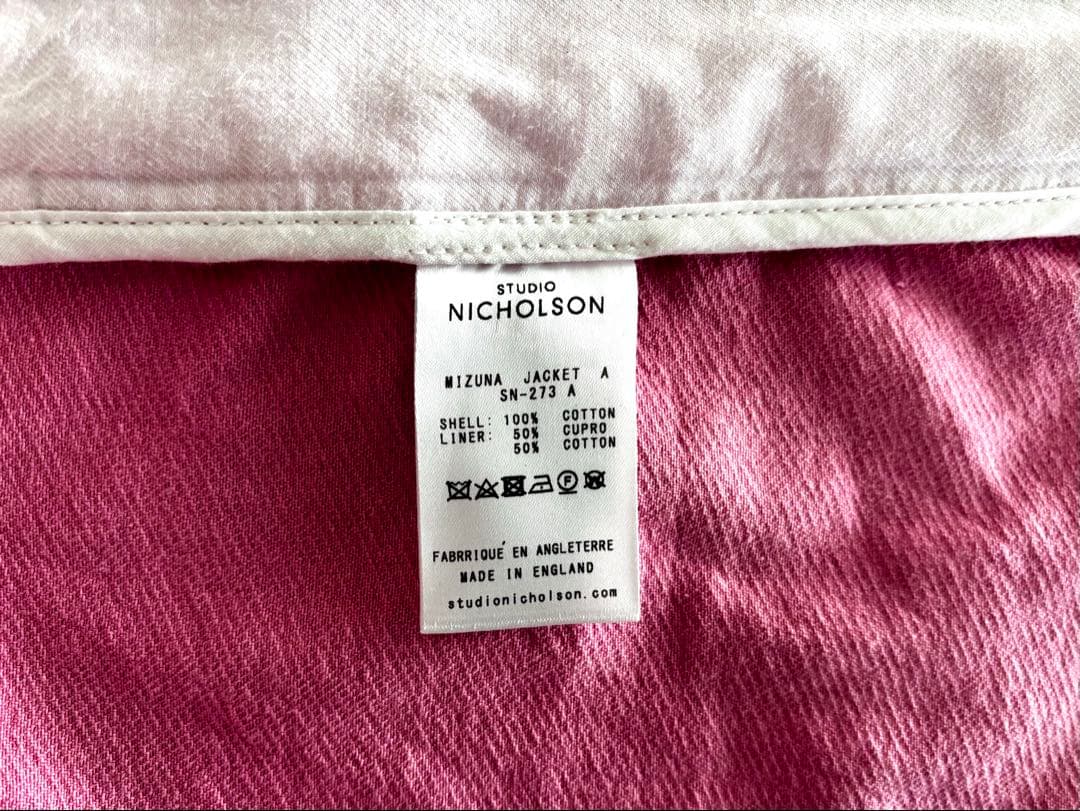 STUDIO NICHOLSON カバーオール