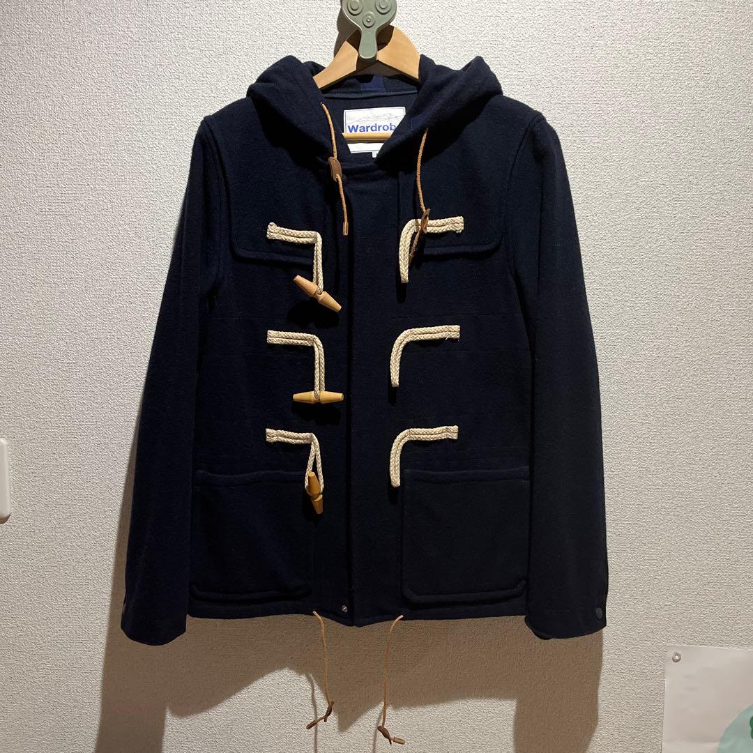 white mountaineering ショートダッフルコート 3 ネイビー