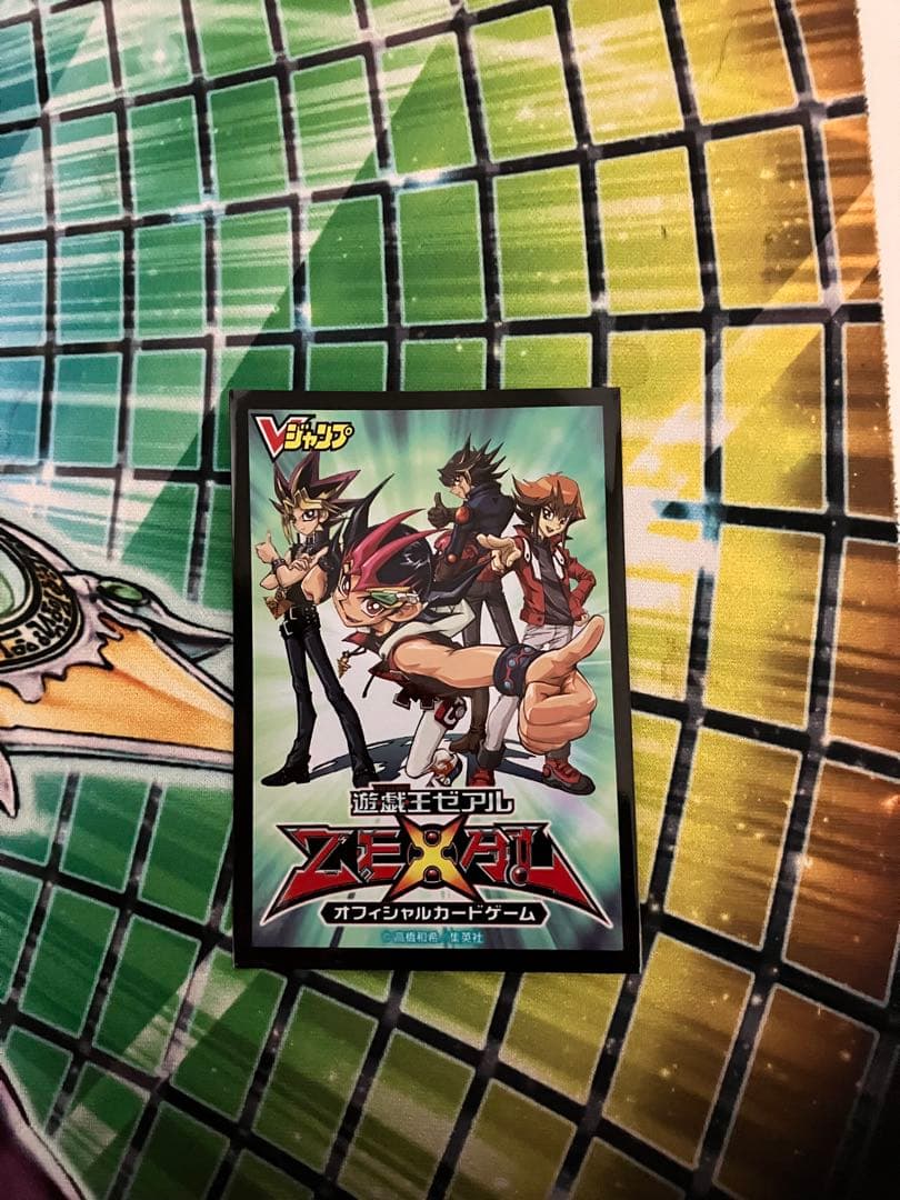 山*本様 遊戯王プレイマット　伝説の黒の魔術師とガガガ学園スリーブセット