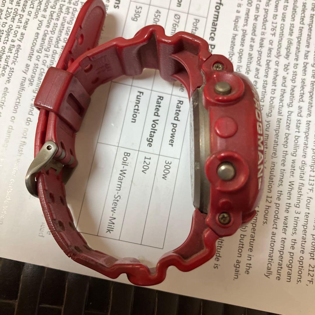 G-SHOCK FROGMAN レッド 200m防水