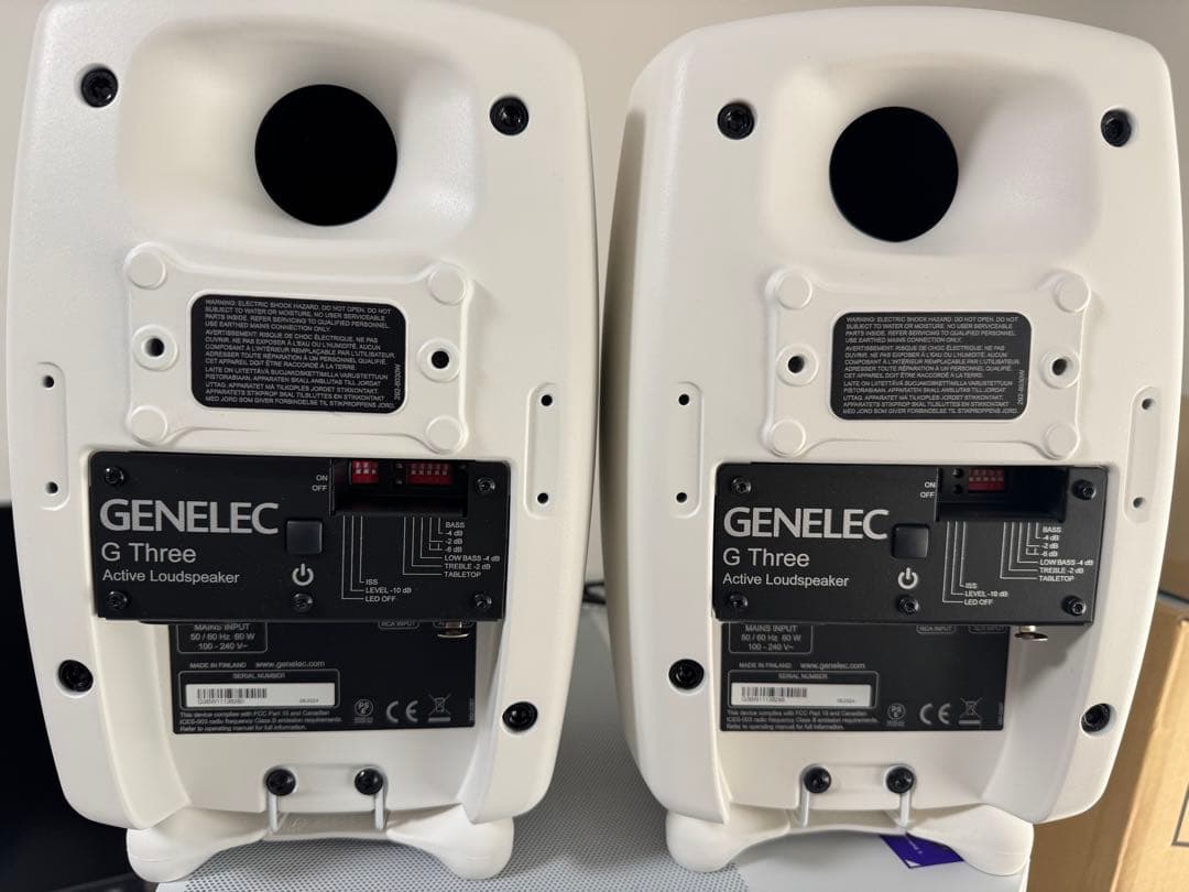 GENELEC G THREE ペア アクティブスピーカー