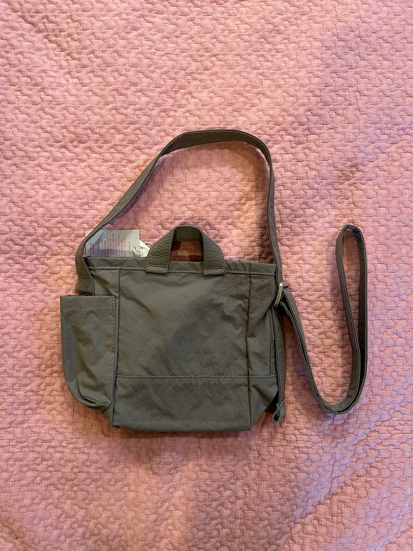 バッグ anunfold side pocket mini GRAY