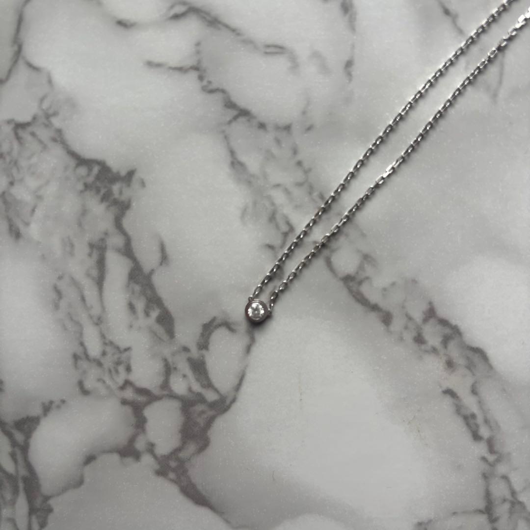 【とむとむ】Cartier ネックレス ダイヤモンド付き