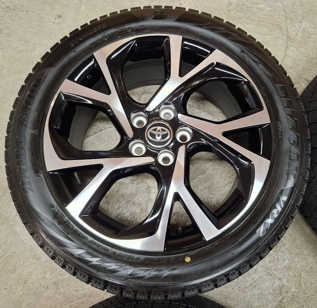 【ほぼ新品】トヨタ CH-R 純正 ホイールタイヤ ブリヂストン スタッドレス