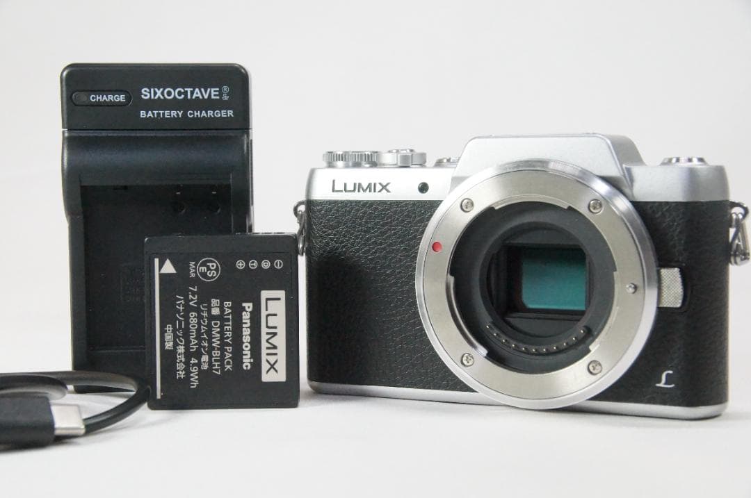 【美品】Panasonic LUMIX DMC-GF7 コンパクト デジカメ