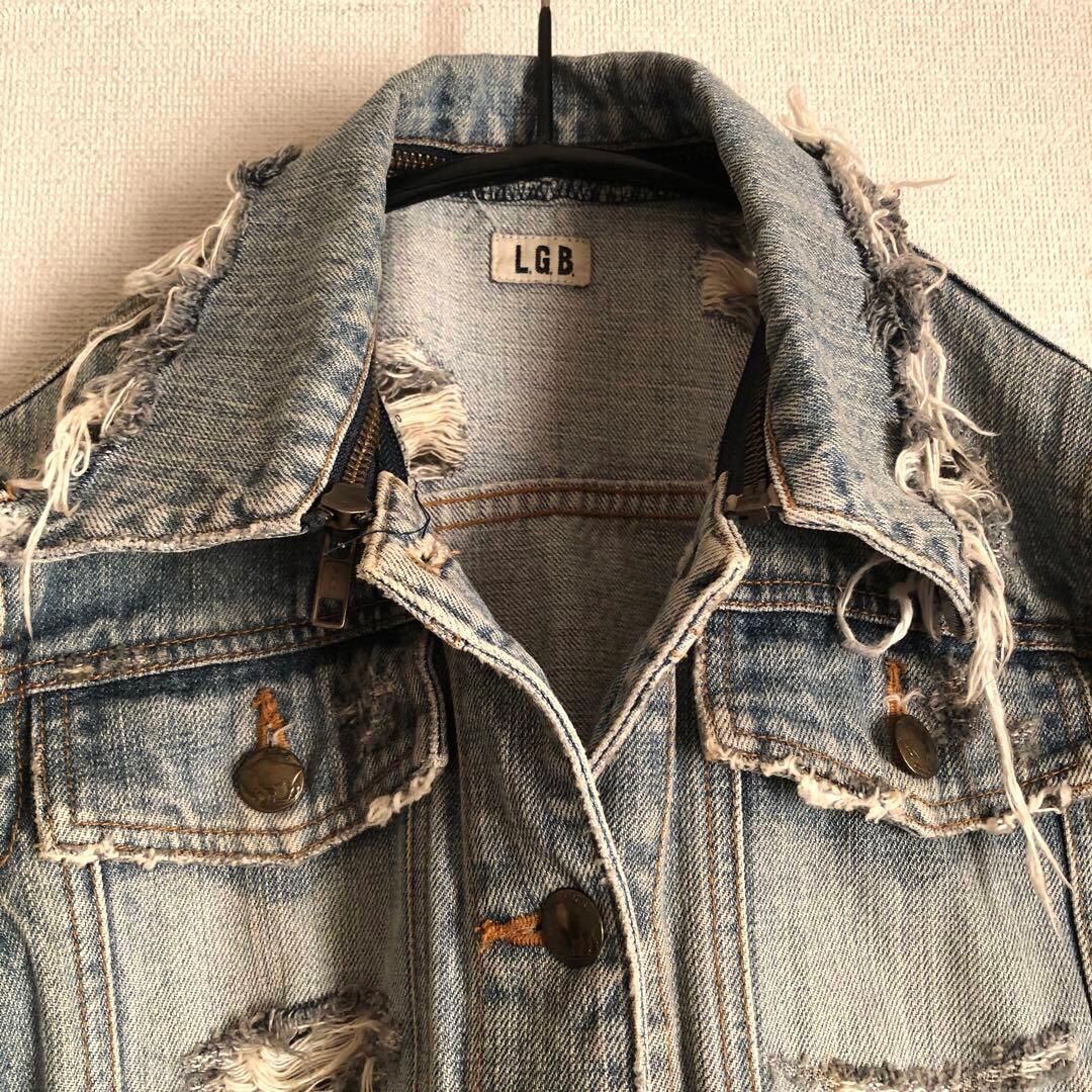 LGBデニムジャケット　レディースsize1