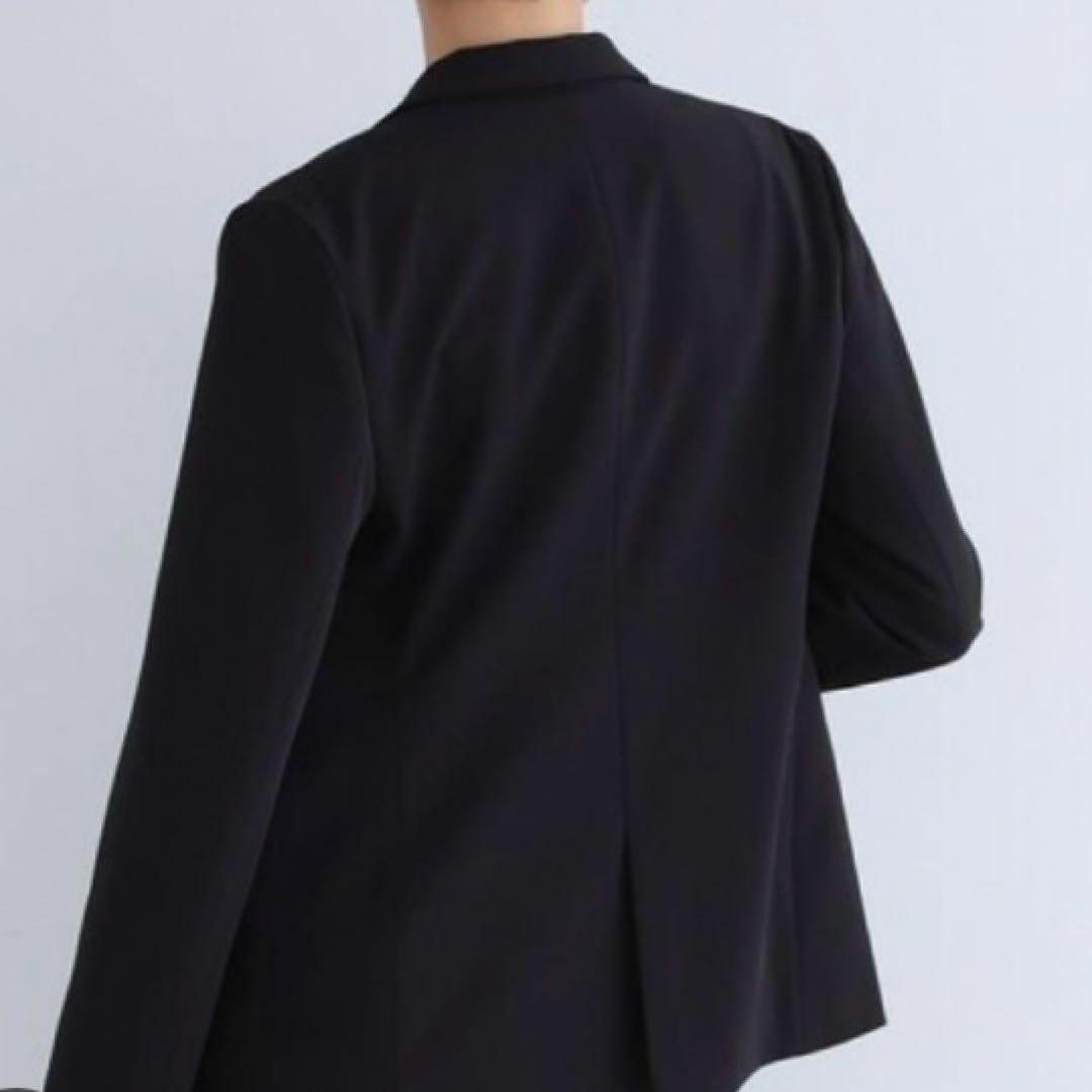 新品　インディヴィ　テーラード　ジャケット　38 Mサイズ　ブラック