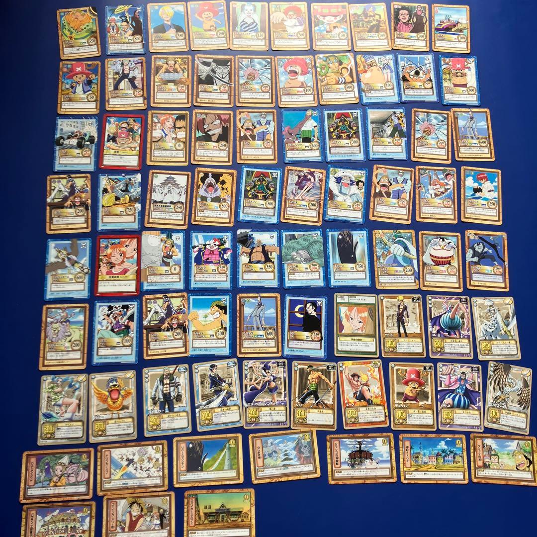 大量　良品　約80枚　ワンピース　ハイパーバトル　カードダス　まとめ売り