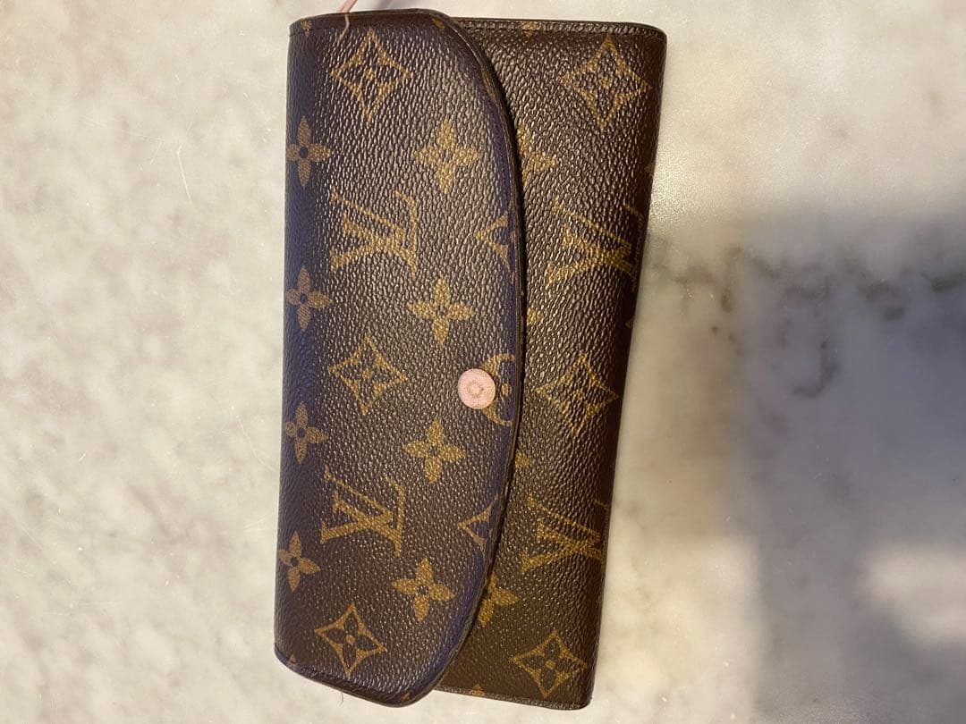 ルイ・ヴィトン 長財布 ブラウン モノグラム