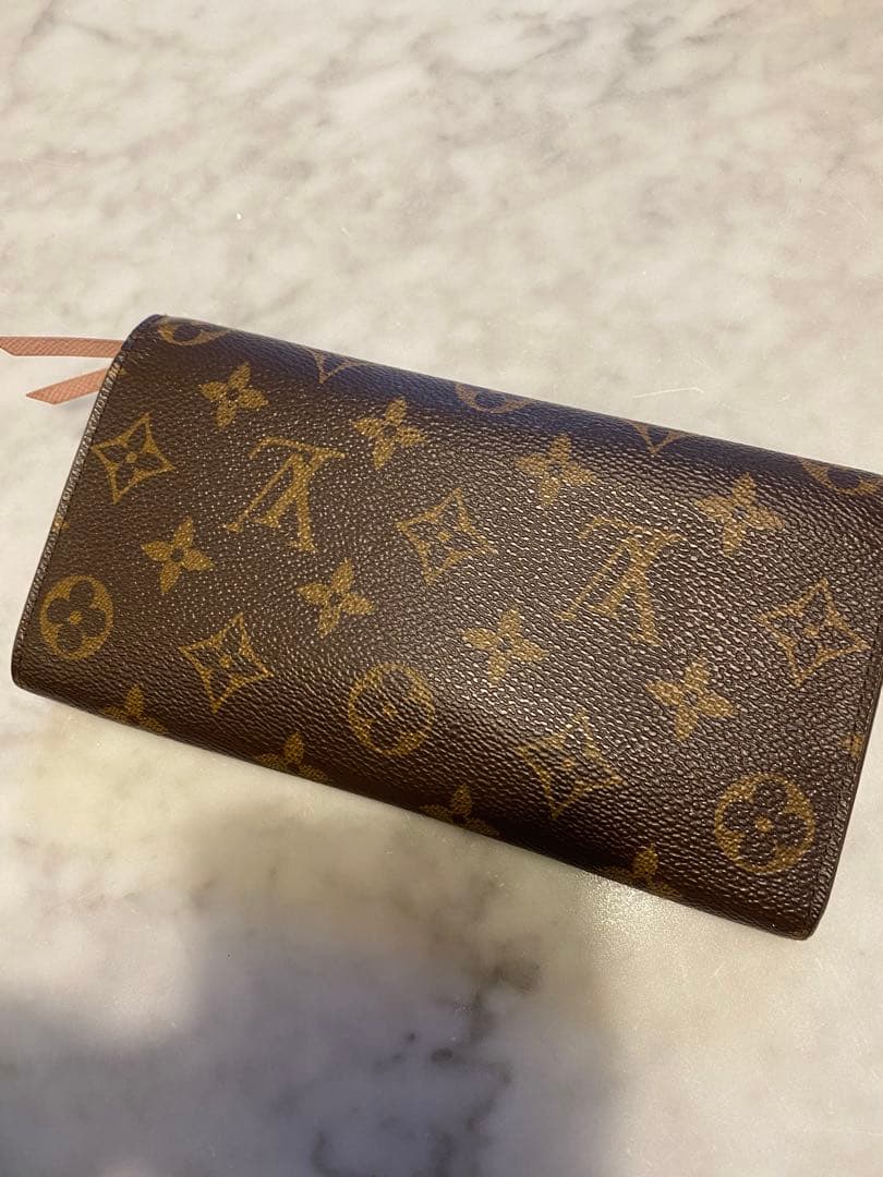 ルイ・ヴィトン 長財布 ブラウン モノグラム
