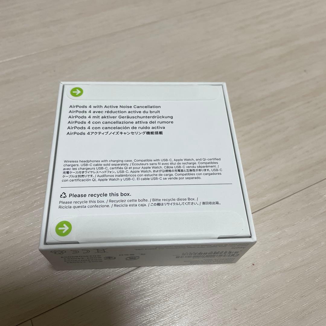 Apple AirPods 4(ANC)本体 MXP93J/A 最終値下げ‼️
