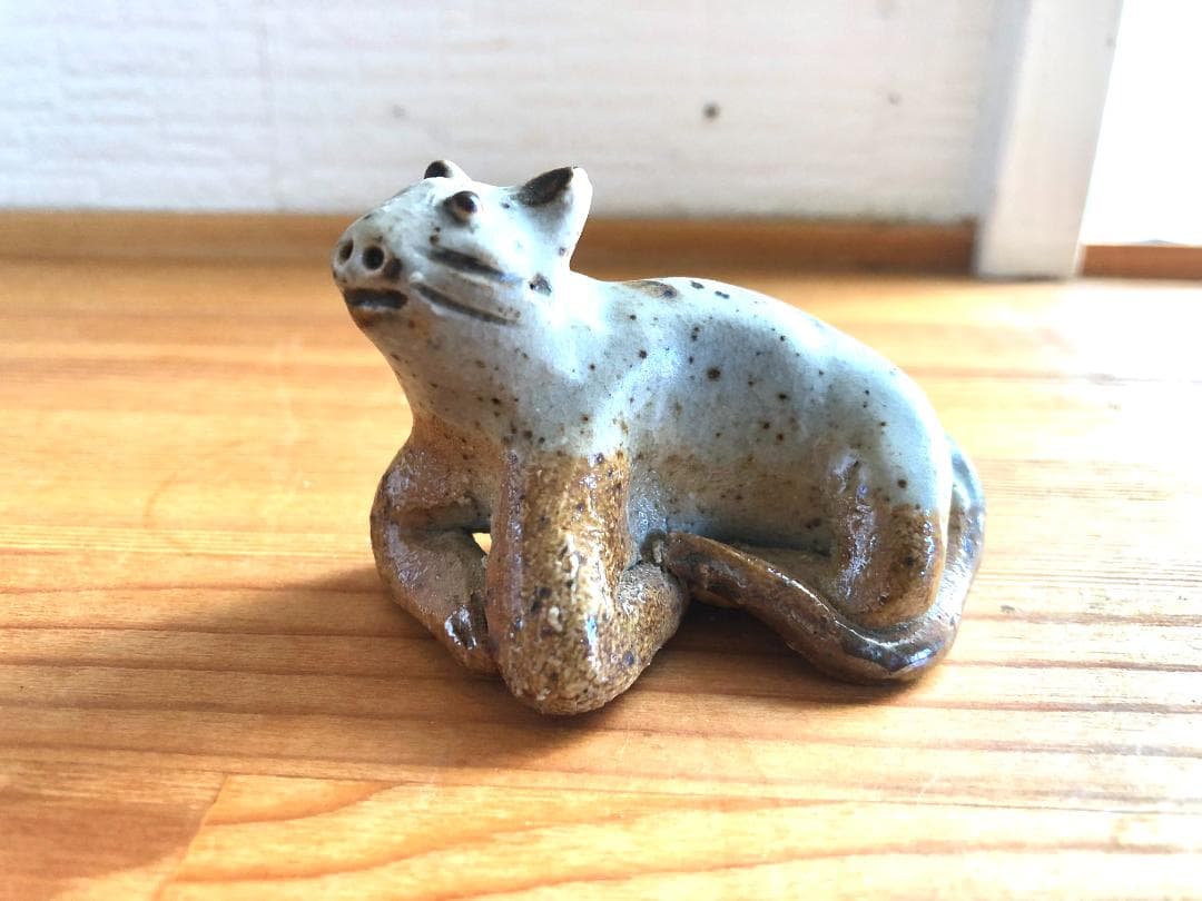 【タイ・骨董】 猫・ガルーダ　2点おまとめ