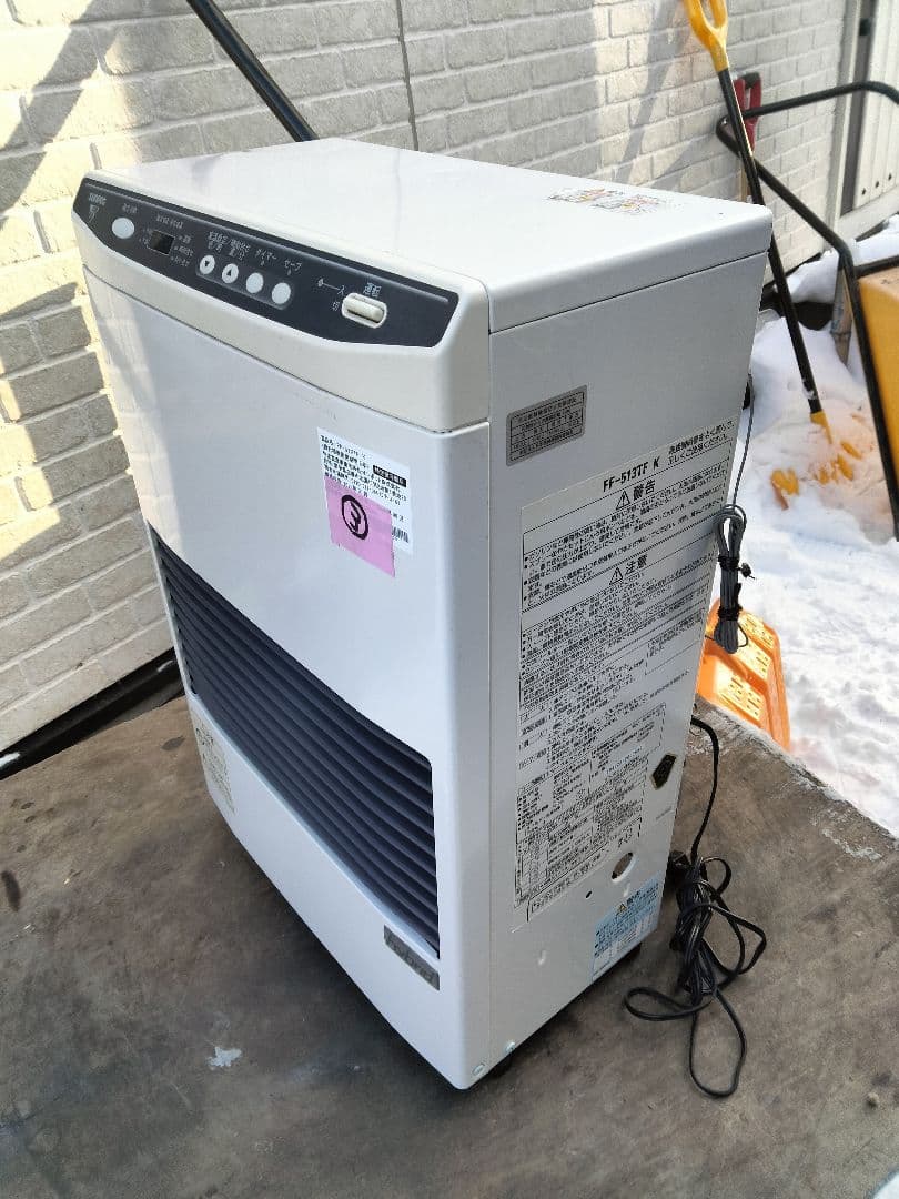 札幌発サンポットFF温風石油ストーブ！品番「FF‐513TF」2011年式中古品