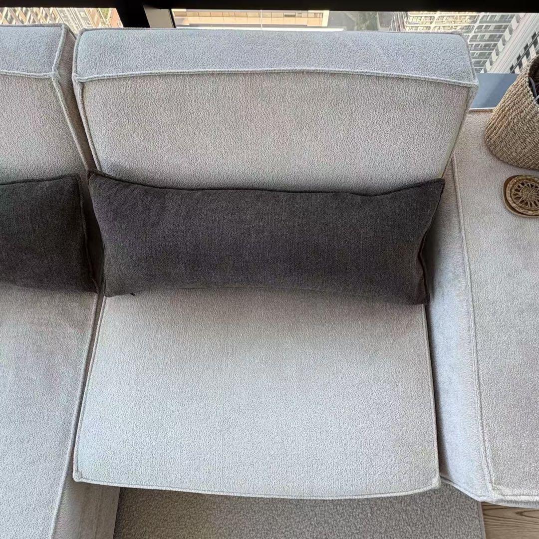 美品　リビングハウス Libera アームレスソファ 1人掛けソファ