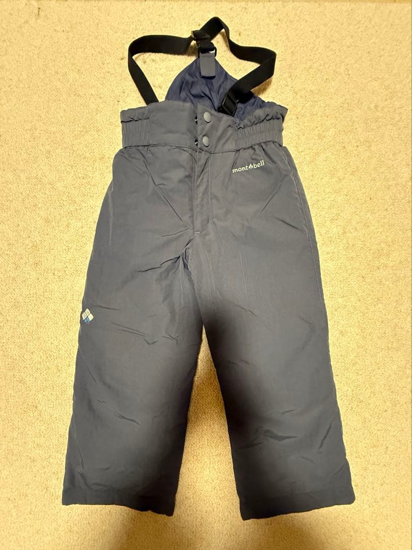 montbell 子ども用スキー/スノボウェア 上130cm 下120cm