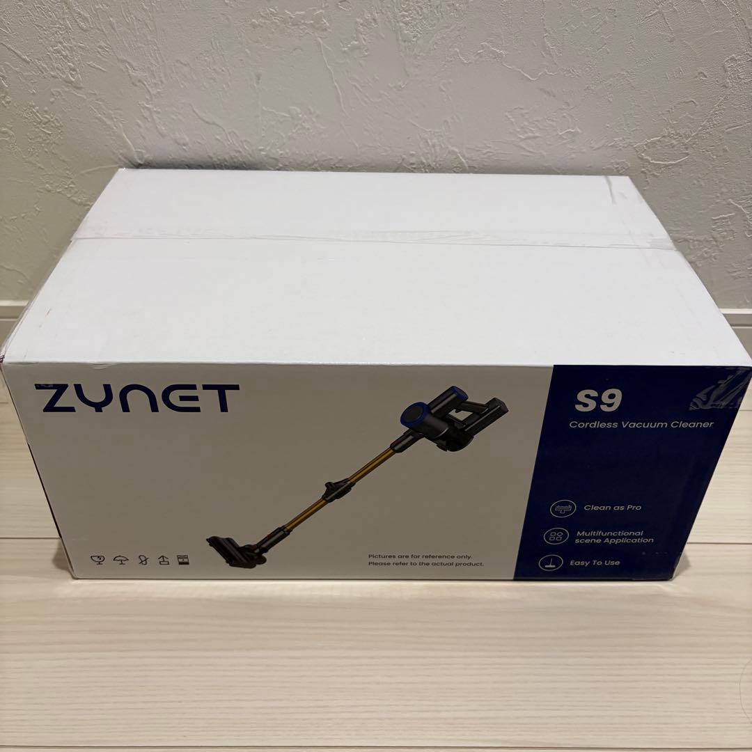 強力吸引　折りたたみ式　コードレス掃除機 LED緑ライト サイクロン式　自立設計