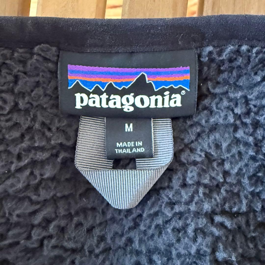 patagoniaパタゴニア ロスガトスベスト フリースベスト M ブラック