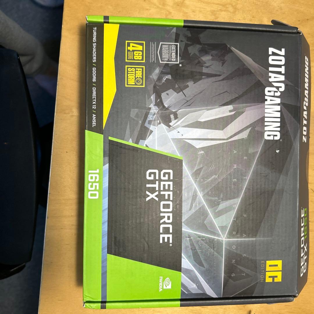グラフィックボード・グラボ・ビデオカード ZOTAC GAMING GTX 1650 4GB