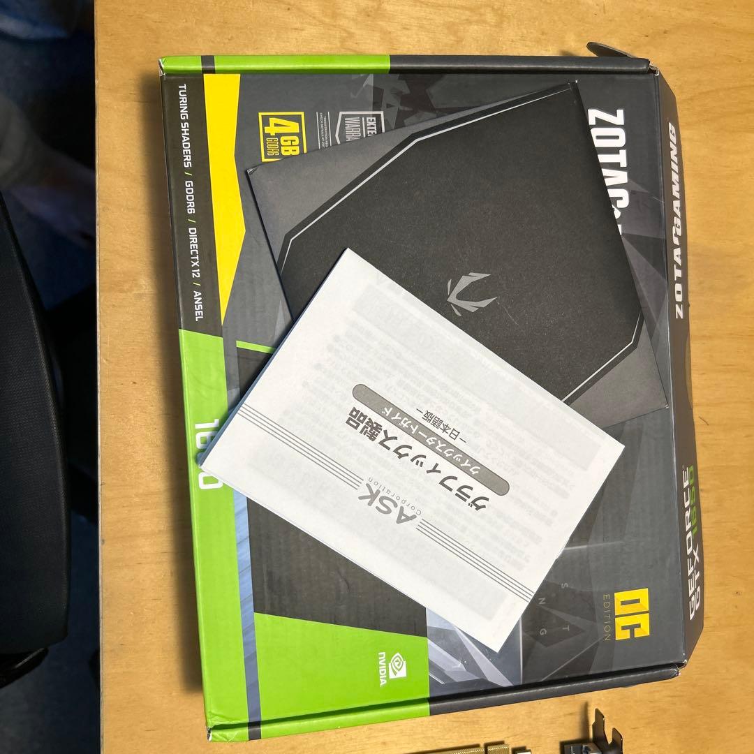 グラフィックボード・グラボ・ビデオカード ZOTAC GAMING GTX 1650 4GB