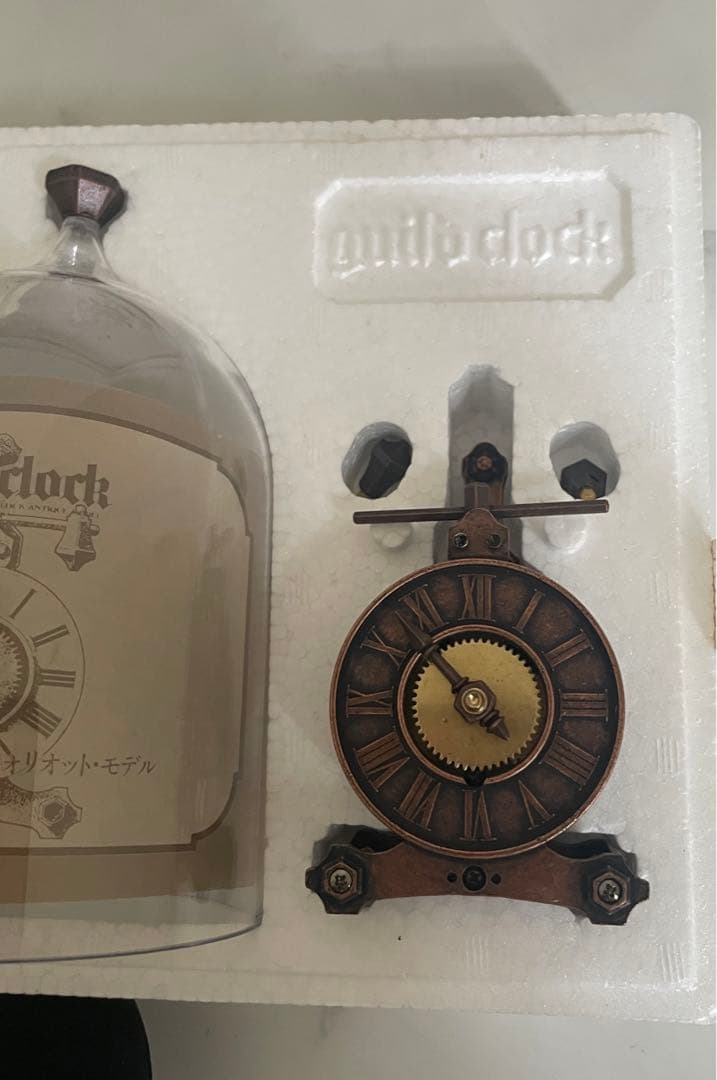 ギルドクロック/マイクロ・フォリオットモデル/元箱付/デッドストック/動作品/①