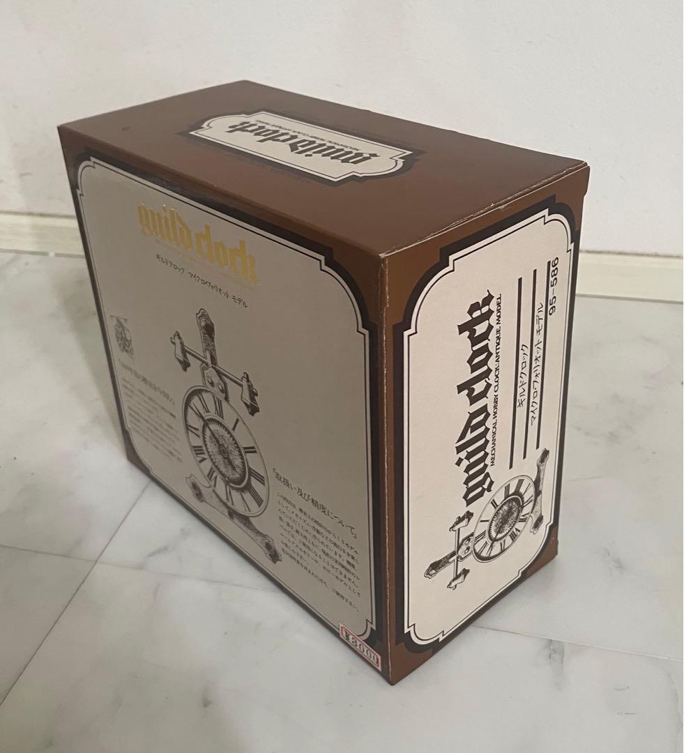 ギルドクロック/マイクロ・フォリオットモデル/元箱付/デッドストック/動作品/①