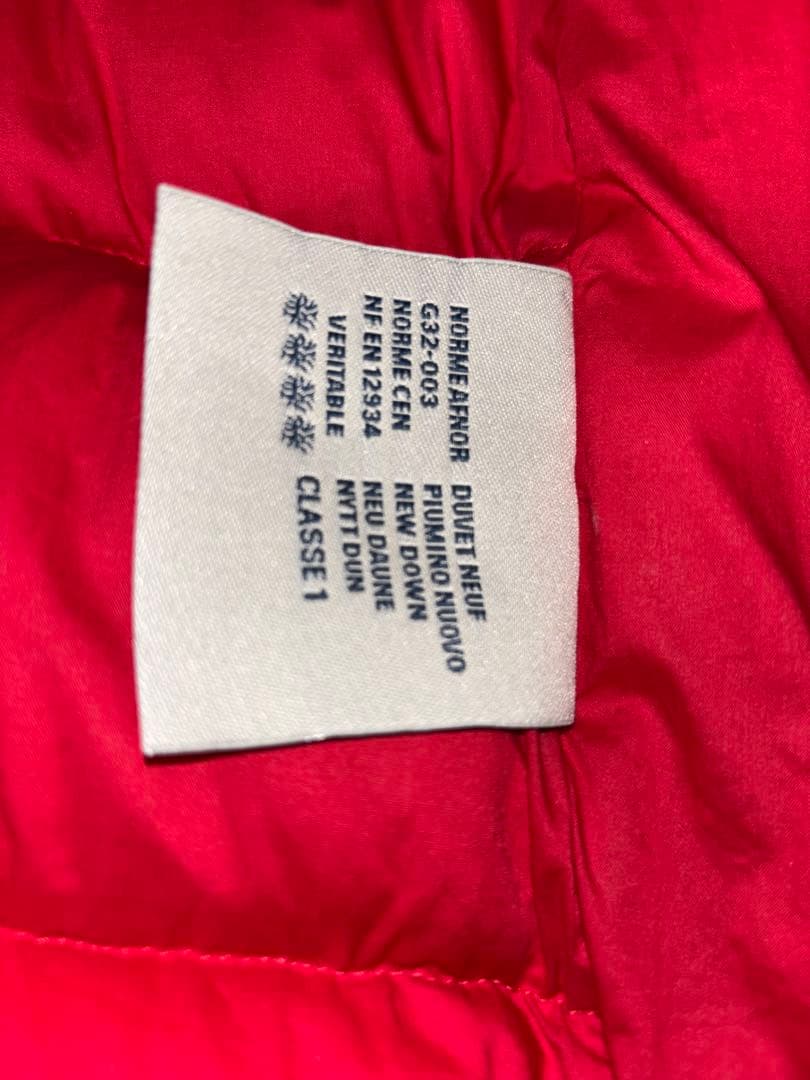 【美品】MONCLER ×エストネーション　フードレッドダウンジャケットサイズ２