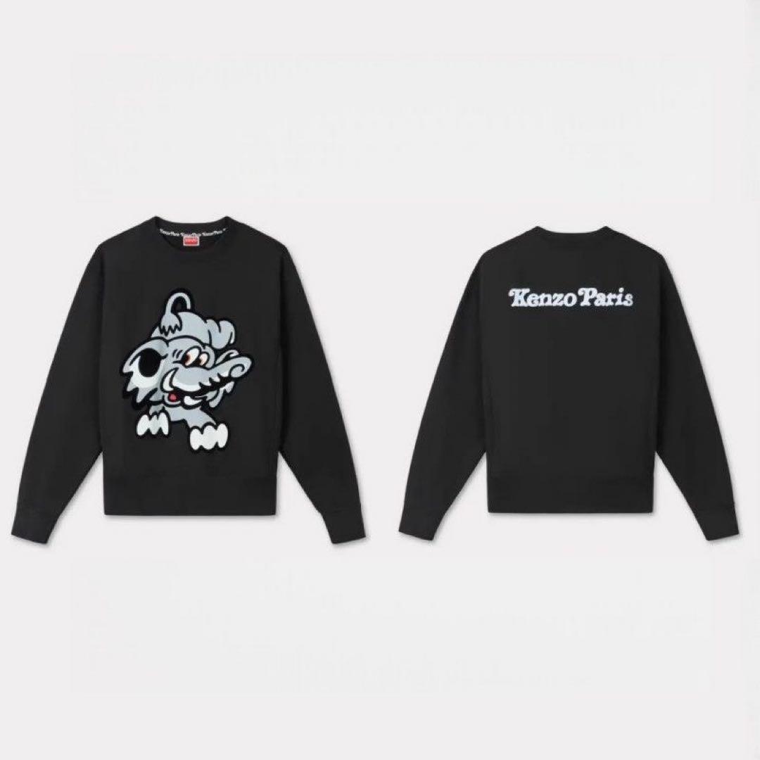 KENZO グラフィックプリント スウェット　L