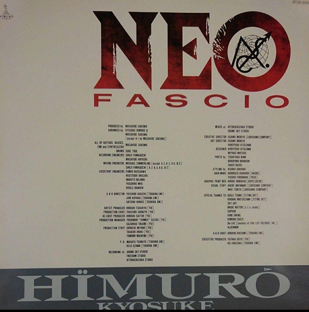 ジ*カ様 氷室京介 NEO FASCIO ステッカーあり