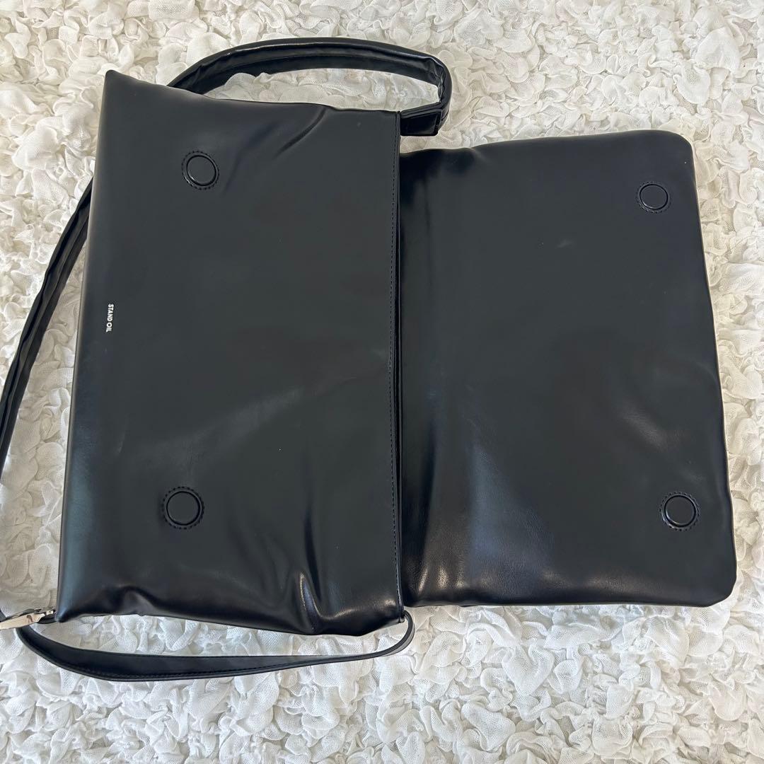 【美品】STAND OIL ショルダー Fluffy bag メッセンジャー