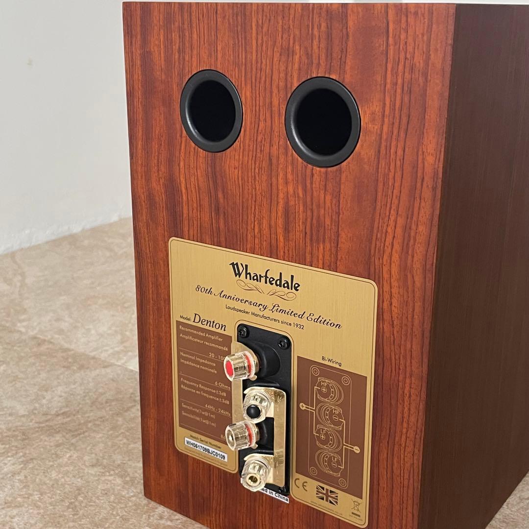 【極美品】Wharfedale denton 80thスピーカー
