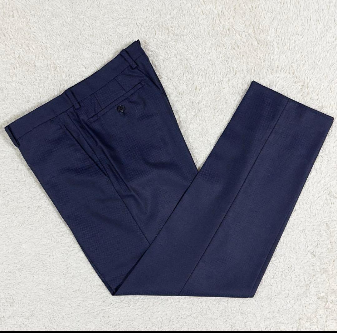 スーツカンパニー スリーピース セットアップスーツ リバーシブル 紺 M