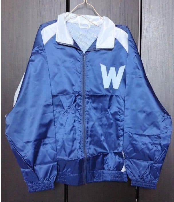 【非売品　限定】横浜　大洋　ホエールズ　復刻　ウインドブレーカー　フリー