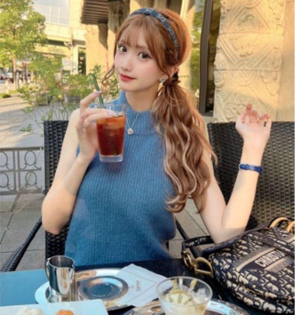 GUCCI カチューシャ　エコウォッシュドデニム　ヘアバンド